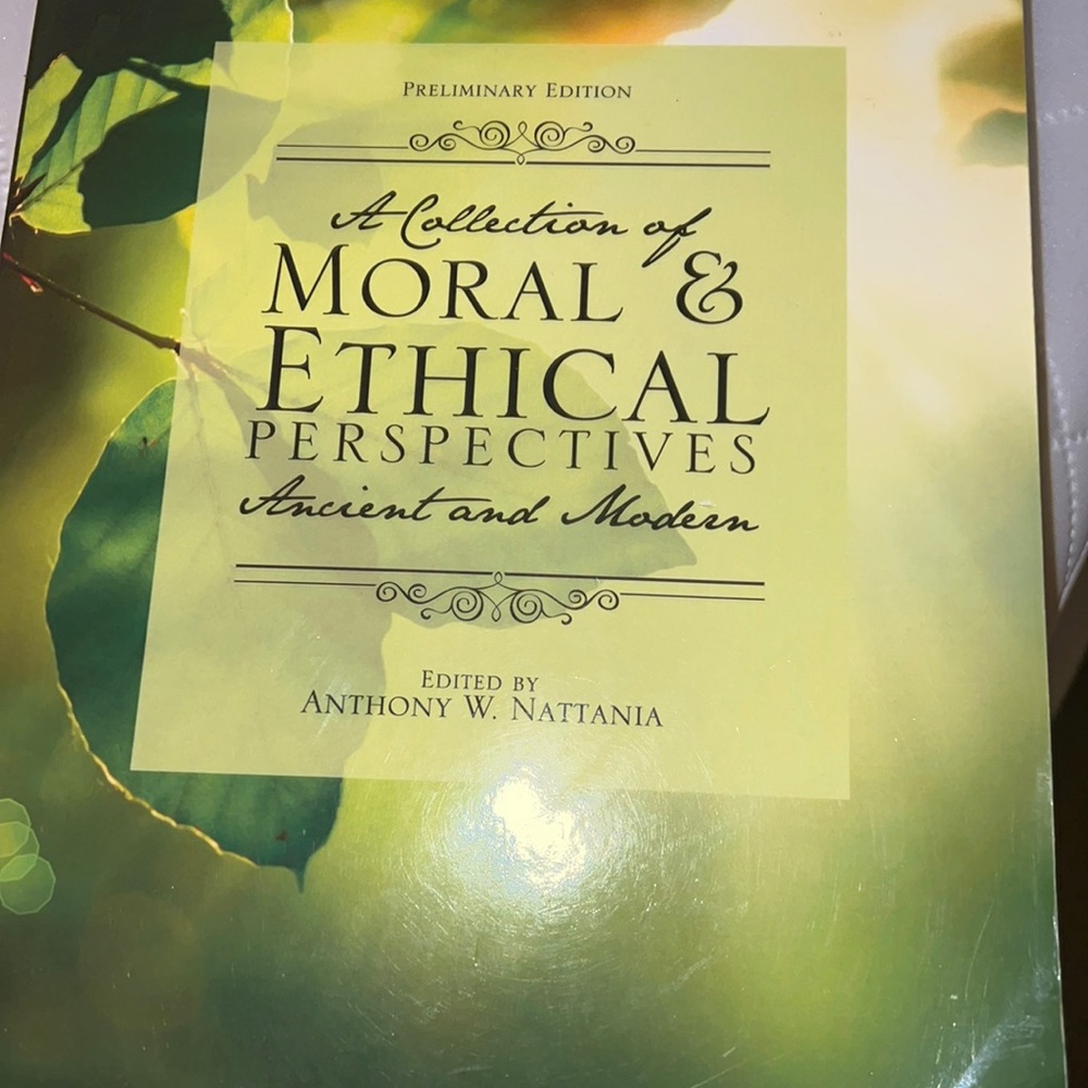 Ethics textbook